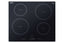 24" 230V 4-burner induction cooktop in black