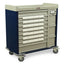 Value Med-Bin Cart Electronic Locking with Keypad and BEST® Lock Override, includes 42-each 3.5-inch Bins, Standard Pack