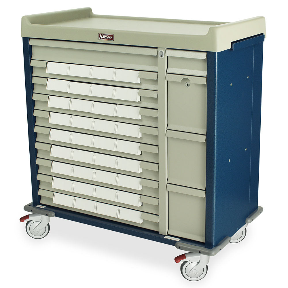 Harloff SL36BIN5-EKC Standard Line Med-Bin Cart with Electronic Locking Keypad Access – SL36BIN5-EKC