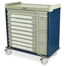 Harloff Standard Line Med-Bin Cart with BEST® Lock, includes 36-each 5-inch Bins – SL36BIN5SP