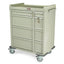 Punch Card Assisted Living Medication Cart, 600 Punch Card Capacity, Key Lock, SL480PC