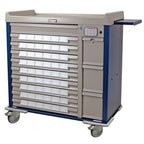 Harloff SL42BIN3-EKC Standard Line Med-Bin Cart with Electronic Locking Keypad Access, BEST® Lock Over-ride on Cabinet, 