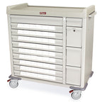 Harloff Standard Line Med-Bin Cart ELECTRONIC Locking with Proximity Reader and Keypad – SL54BIN3-ELP