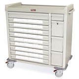 Harloff Standard Line Med-Bin Cart ELECTRONIC Locking with Proximity Reader and Keypad – SL54BIN3-ELP
