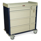 Malignant Hyperthermia Cart with 1.0 Cubic Feet Medical Grade Refrigerator