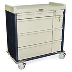 Standard Punch Card Cart with BEST® Lock on Cabinet, Capacity of 750 Cards, Standard Package Includes Pull-out Shelf, A 
