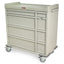 Punch Card Medication Cart, 750 Punch Card Capacity, Key Lock, SL600PC