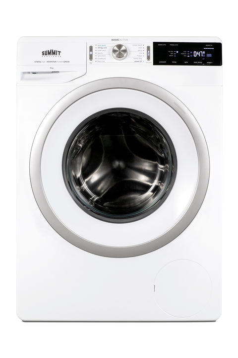 European 24" wide 220V front-loading washer