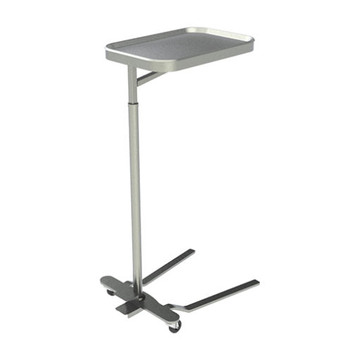 UMF Medical Mayo Instrument Stand w/ 13 X 19 Stainless Steel Tray