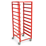 Harloff Scope Transport Cart, Dirty/Clean, All Aluminum Welded construction, Powder Coat – STC-AL10-WB