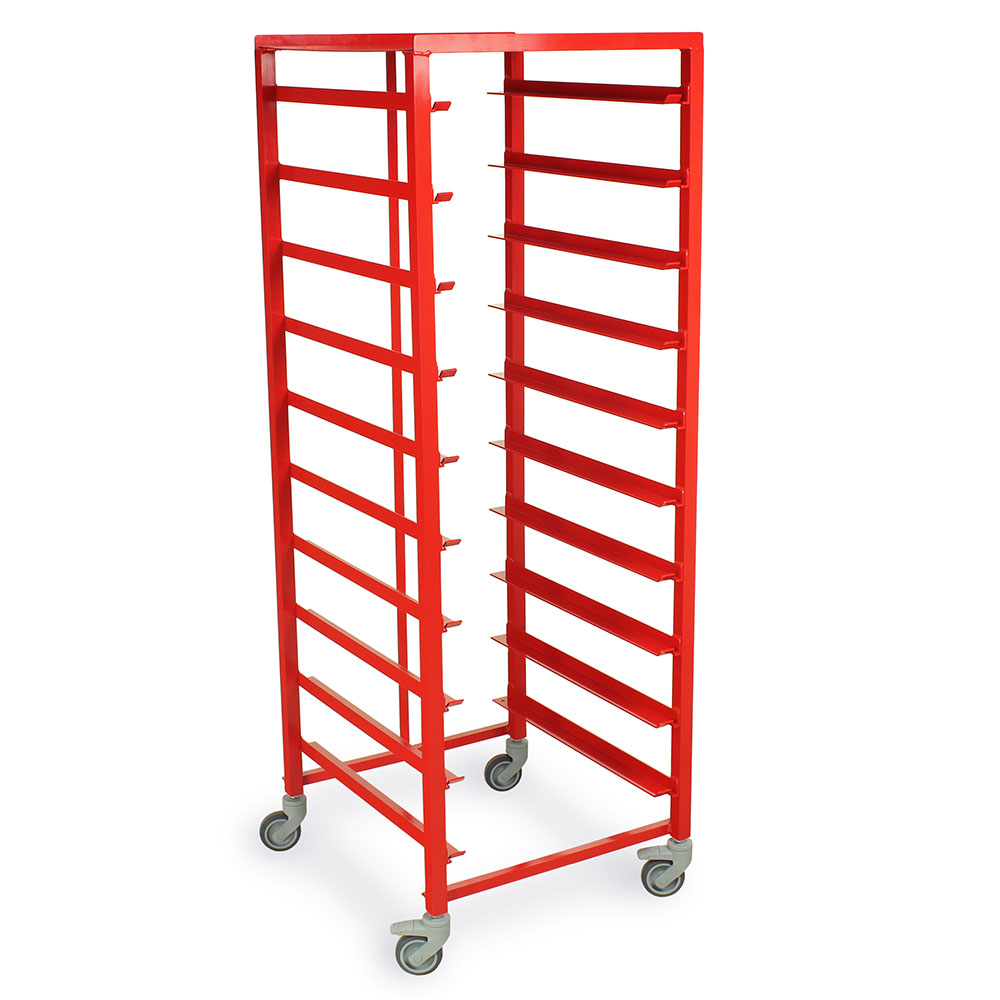 Harloff Scope Transport Cart, Dirty/Clean, All Aluminum Welded construction, Powder Coat – STC-AL10-WB