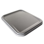 Harloff Grey Tray, for Scope Transport, High Temp, Safecap