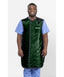 FRONT CLOSING SPECIAL PROCEDURE APRON - .5 mm   Regular Lead   24X40  Shimmering Green - Extra Large