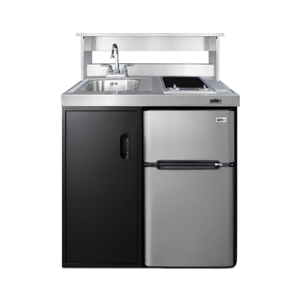Accucold Stainless steel appliance station for 36" wide combination kitchens