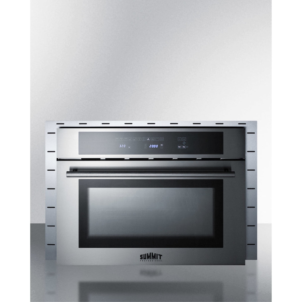 Accucold Stainless steel trim kit to extend width of CMV24 speed oven to 27"