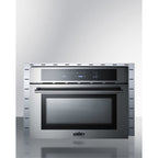 Accucold Stainless steel trim kit to extend width of CMV24 speed oven to 27"