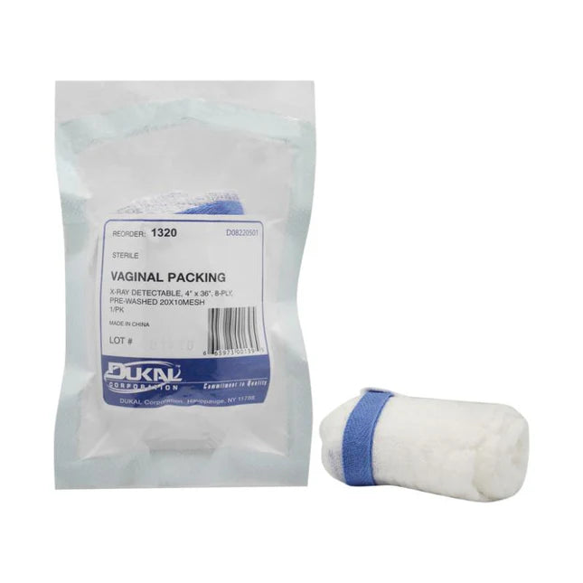Sterile Vaginal Packing 4" x 36" Secondary image