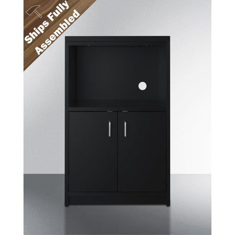 Storage cabinet with space for microwave, ships fully assembled, ADA (Model CWM2ADA)