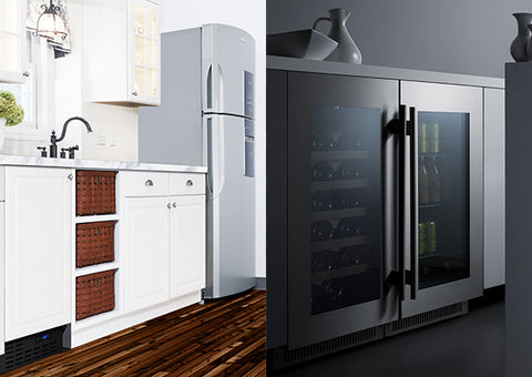 Accucold 18" deep 15" wide undercounter ADA height all-refrigerator (Model ASDS1523IF)