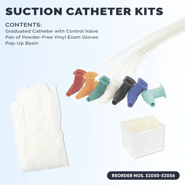 Suction Catheter Kits - Graduated Sleeved Catheter
