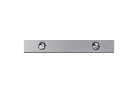 Slide-out drawer in stainless steel for installation on top of lower under counter refrigerators