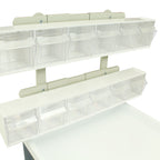 Tilt Bin, MRI-Safe, with Mounting Clip