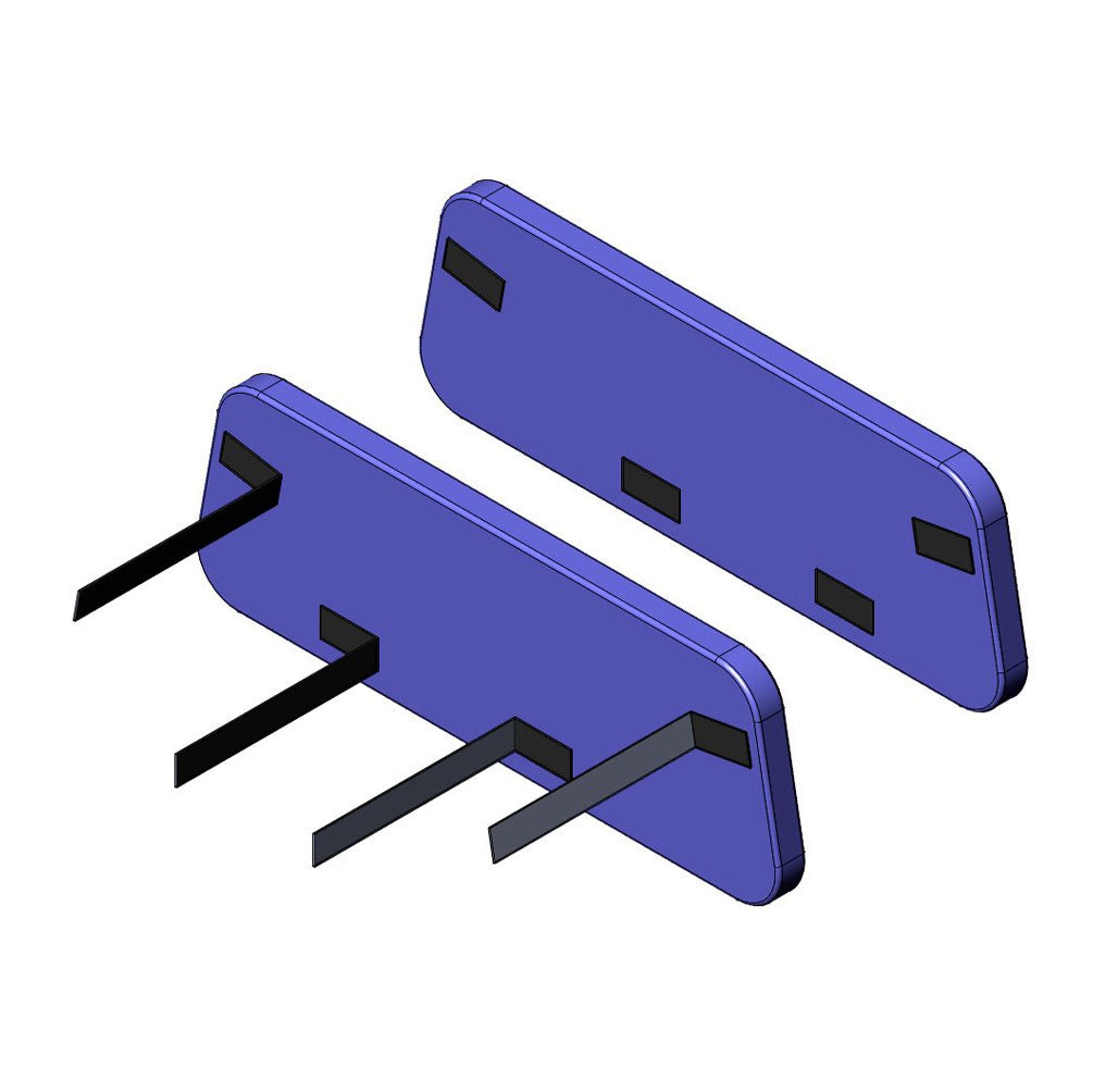 Upper Side Rail Cushion Set