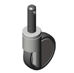 Caster, Tente 5" - Brake
