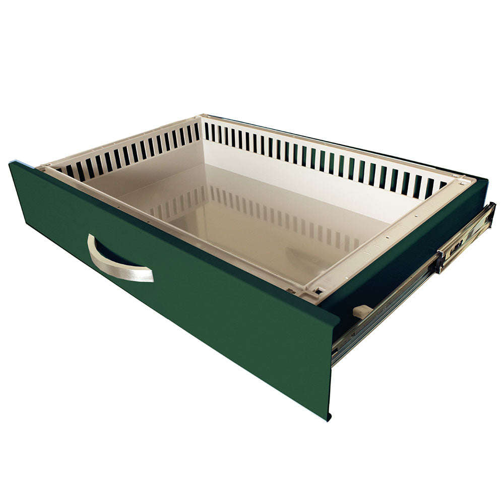 T-Series Medical Storage Cart with Trays, Tall Height, Standard Width, Four Drawers, E-Lock, TPS3028EC4 Secondary image
