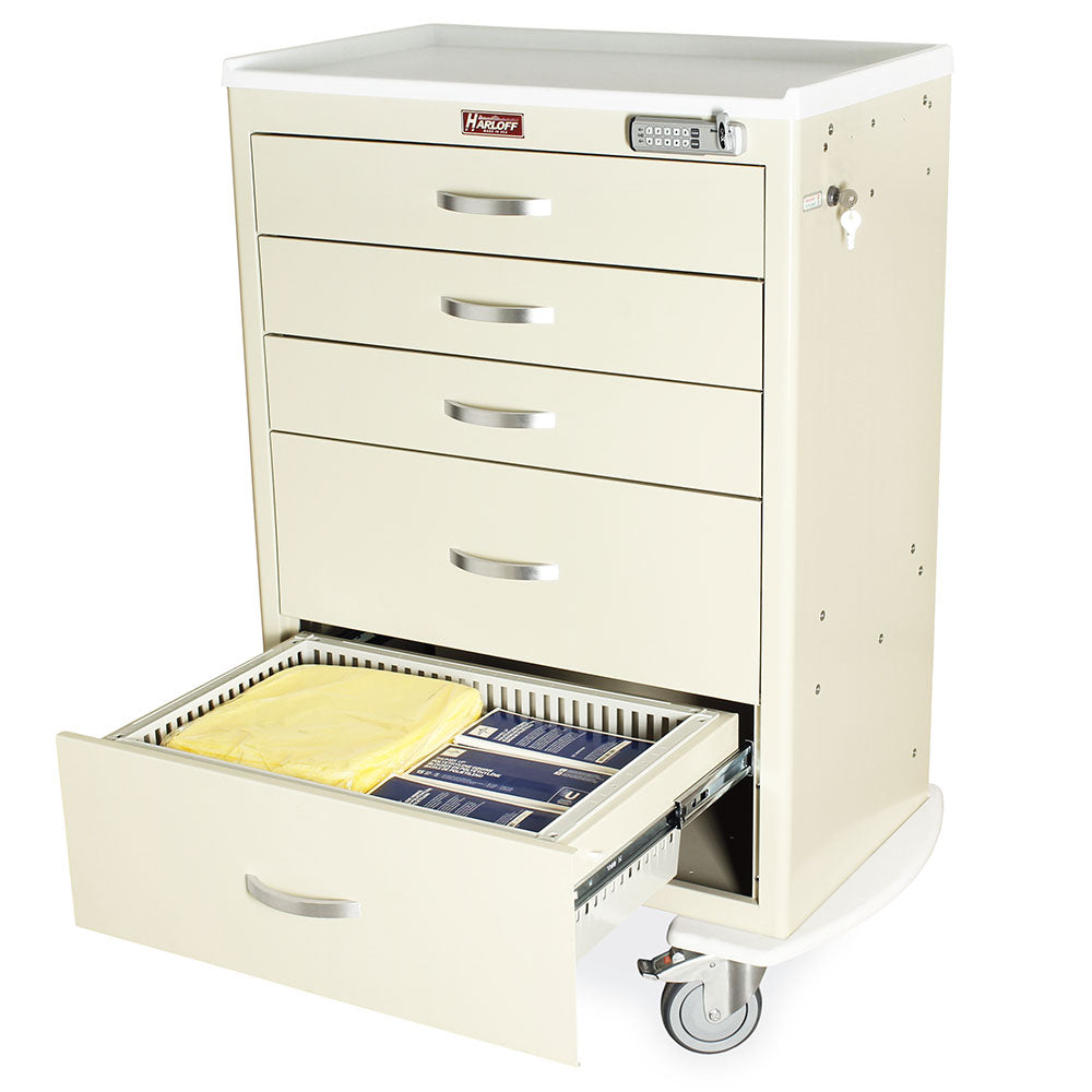 Harloff Removable Tray with Handle (for strip packaging). Fits in Narcotics Box (Dimensions: 12.375" L x 9.165" H x