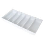Medical Cart Drawer Tray, Molded Plastic