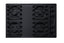 30" wide cooktop with four sealed burners, black porcelain finish, and cast iron grates; made in the USA