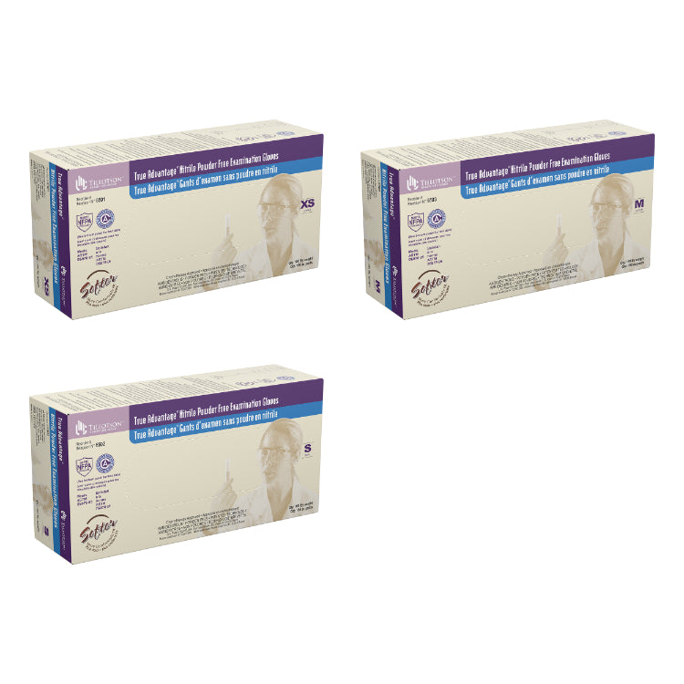Dynarex True Advantage Nitrile Exam Gloves, Powder-Free - photo 2