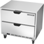 36" wide built-in undercounter 2-drawer all-refrigerator