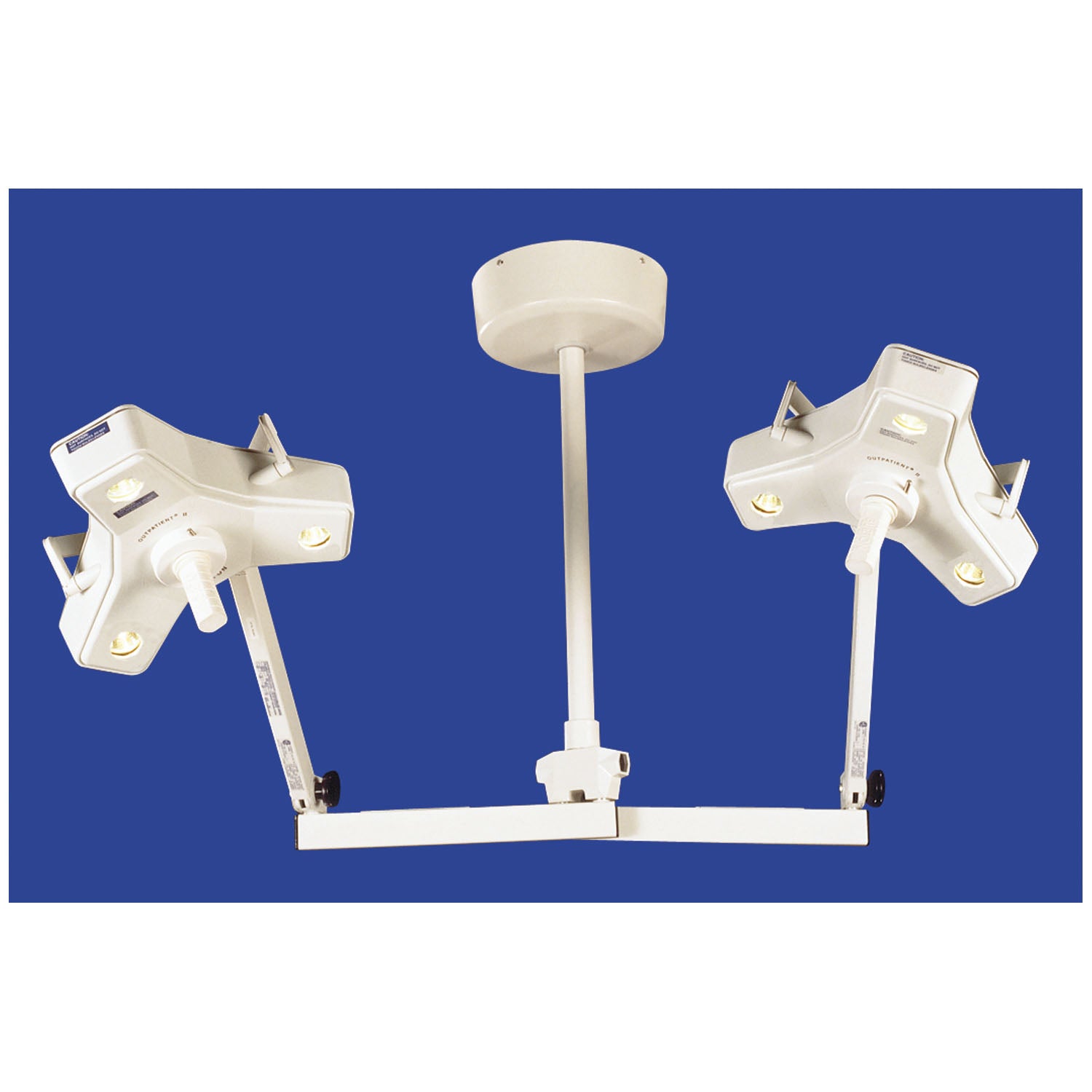 Outpatient LED Double, Ceiling Mount International