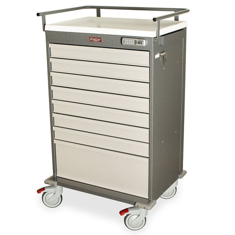 Harloff Value Unit-Dose Box Cart with Basic Electronic Pushbutton Lock with Key Lock – VLT216EBOXSP