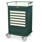 Harloff Value Med-Bin Cart with Key Lock, includes 24-each 5-inch Bins – VLT24BIN5SP