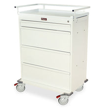Harloff Value Punch Card Cart with Electronic Locking with Keypad and Key Lock Override – VLT480PC-EKC