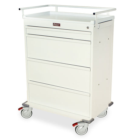 Harloff Value Punch Card Cart with Electronic Locking with Keypad and Key Lock Override – VLT480PC-EKC