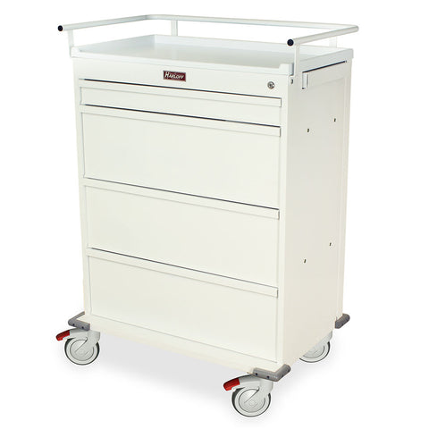 Harloff Value Punch Card Cart with Electronic Locking with Keypad and Key Lock Override – VLT480PC-EKC