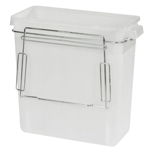 Three Gallon Plastic Waste Container for M-Series or A-Series Medical Carts, Direct Mount, WASTE3GALDM -  WASTE3GALDM Main image