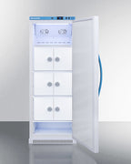 Accucold 12 cu.ft. MOMCUBE breast milk refrigerator with interior lockers (Model MLRS12MCLKLHD)