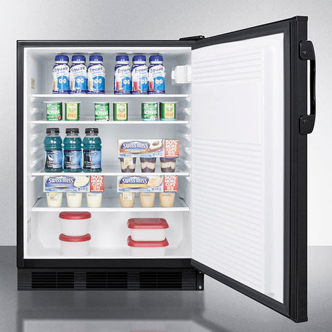 Accucold ENERGY STAR certified residential ADA height all-refrigerator, ADA (Model FF61WSSHHADA)