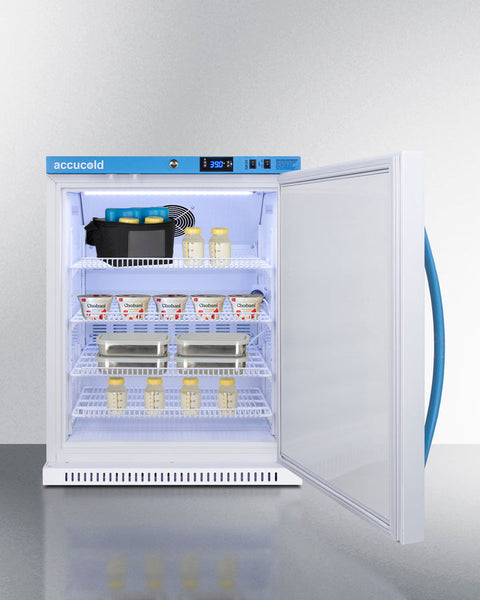 Accucold Built-in ADA compliant MOMCUBE breast milk refrigerator (Model ACR45LMC)