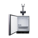 Accucold ADA height built-in undercounter Floating Tap Kegerator, requires no countertop drilling, ADA (Model