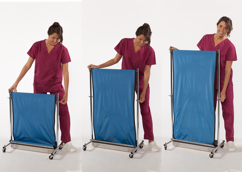 Wolf X-Ray Replacement Frame Only (No Shield) Wolf Mobile Radiation Shield