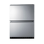 24" wide indoor/outdoor 2-drawer refrigerator-freezer