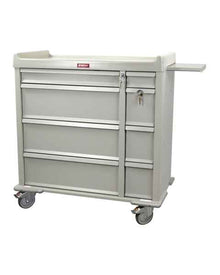 OptimAL Line, All-Aluminum, Med-Bin Cart with BEST® Lock, includes 42-each 3.5-inch Bins, Standard Package Includes Pull