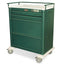 Aluminum Universal Line, WIDE Dispill Compatible Medication Cart, Basic Electronic Lock with Key Lock Override. Factory