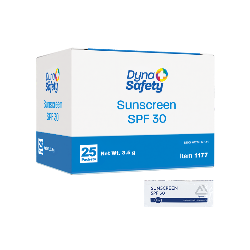 Dynarex Sunscreen SPF 30 3.5 g Sachet (Case)